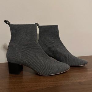 Everlane Wool knit booties size 6.5